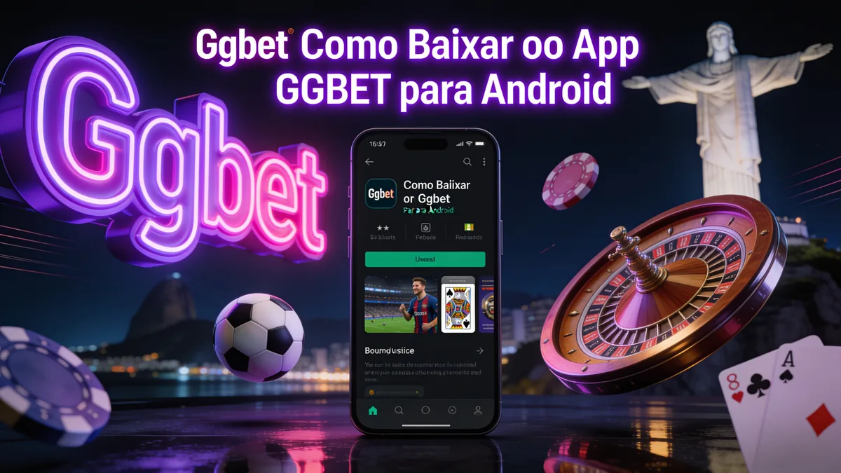 ggbet no Brasil — Como Baixar o App GGBet para Android